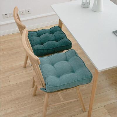外贸跨境加厚毛32004绒坐垫垫办现代简约椅公室子座椅垫餐椅胖子