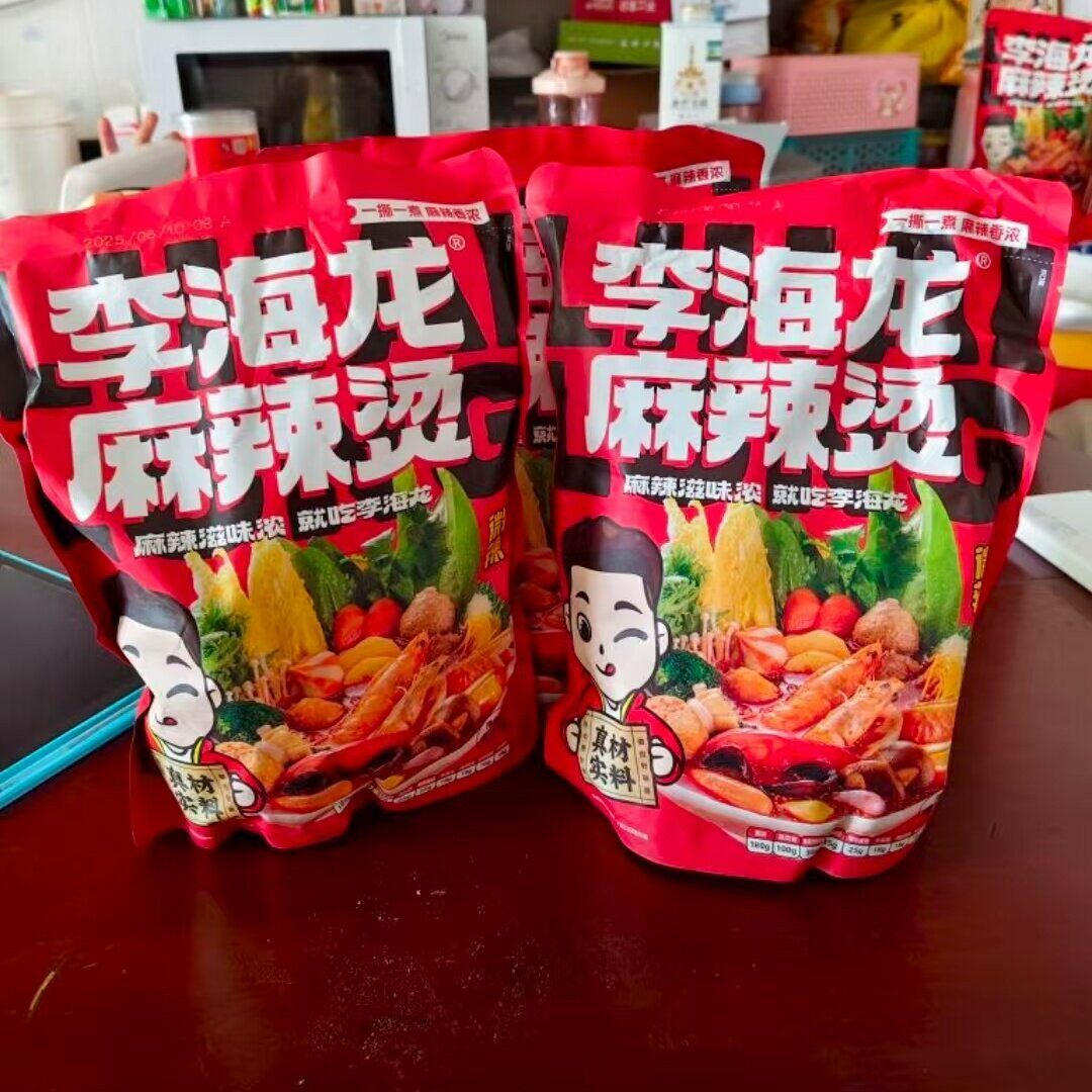 新日期李海龙 麻辣烫速食包 3包5包 每包437克东北麻辣烫方便简单
