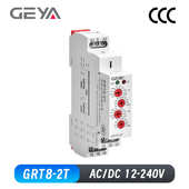 格 延时双dc24v时间常开通电时间ac220v2tgeya可调grt8亚 继电器
