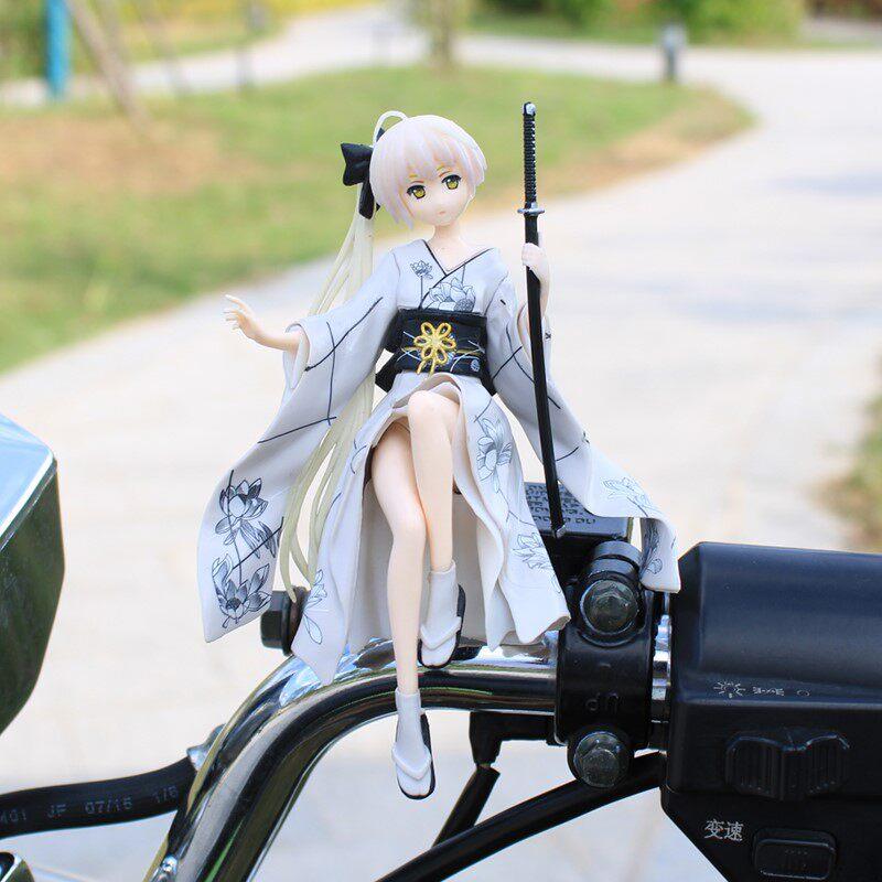 创意美少女自行车汽车内外饰电动摩托车摩托车装饰