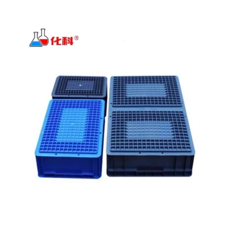 化科塑料箱子长方形物流箱周转箱EU4311加厚物流箱灰,2个