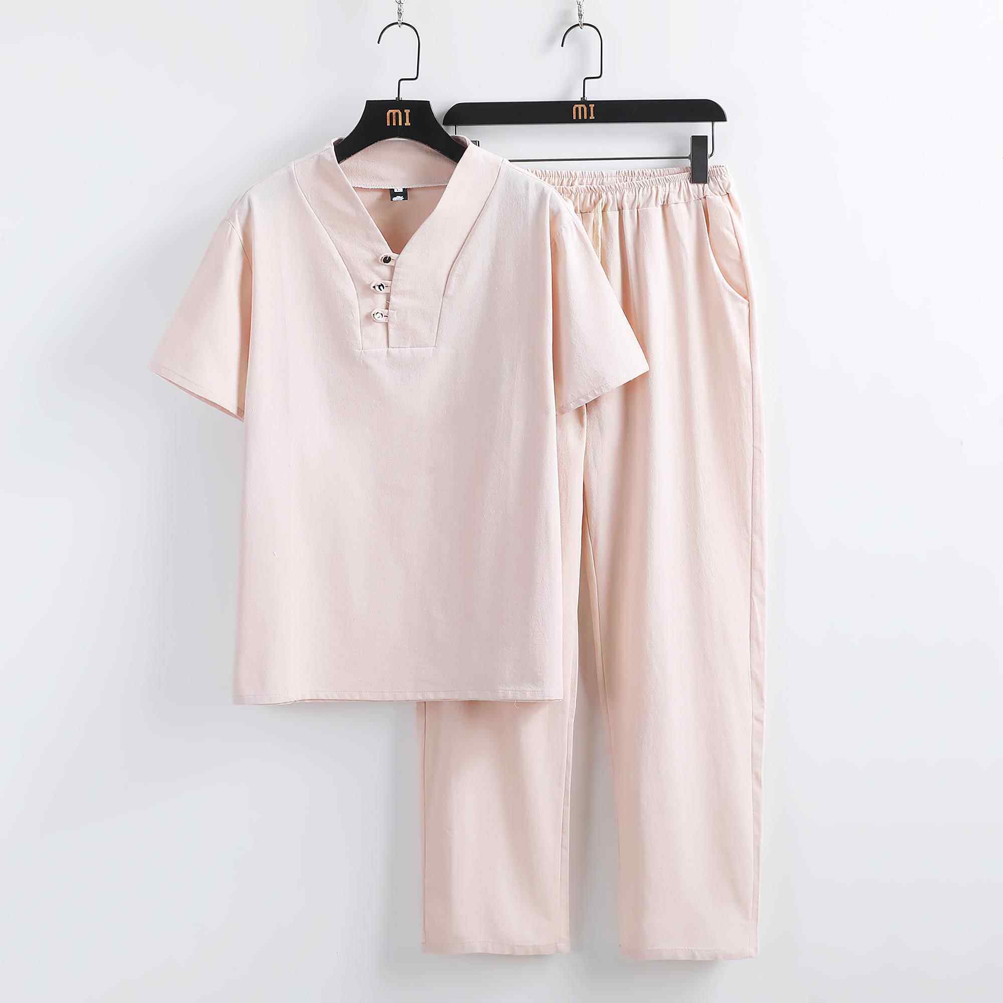 新款养棉馆工作服女足疗技师服装中医经络艾灸理容疗生师美师麻套