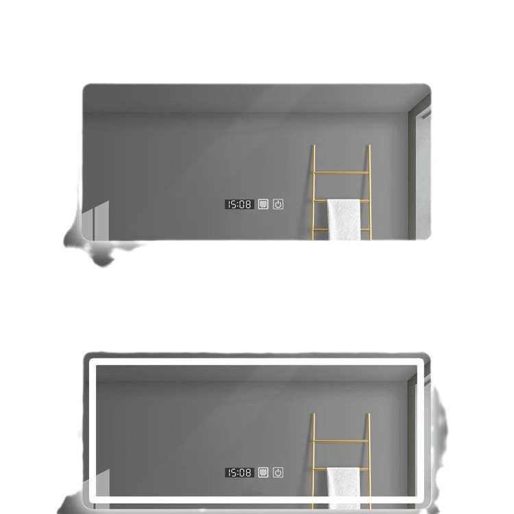 智能浴室镜家用挂墙式卫生间镜子壁挂洗手间带灯触摸屏防雾led镜