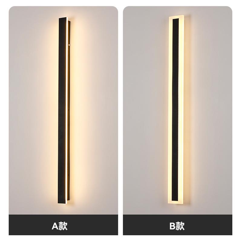 ED外壁灯防水线条别墅户围墙庭院灯室外灯阳台外墙XY-BD-B0L门前
