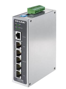TP-LINK TL-R483G工业级多WAN口千兆路由器AC管理企业云DIN导轨式