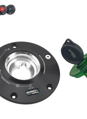 适用川崎Z125 PRO ER6N ER6F 改装机车配件CNC防盗油钥匙油箱盖