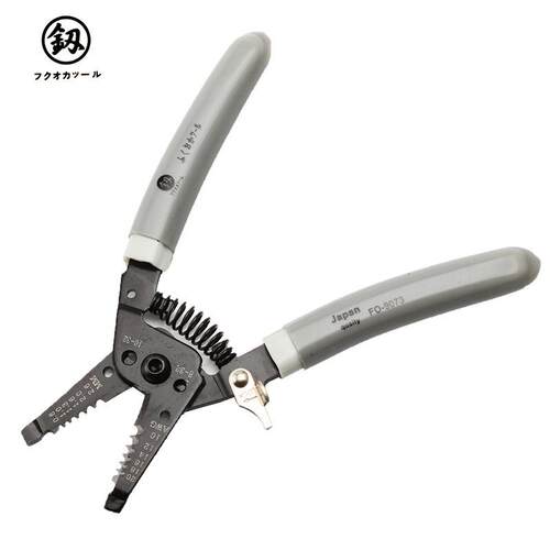 釰牌福冈FO-9073剥线钳 扒皮钳子 剪线钳子 7.5寸剥皮工具 家用