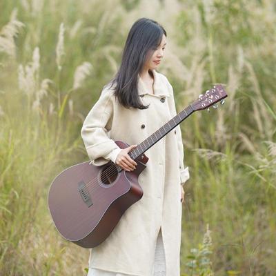 比14KWV寸沙利民谣吉他初学者练习新手入门木i吉他jta乐器单板