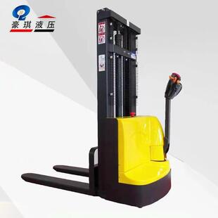 堆高车1.5吨2吨全电动堆高车液压搬运堆高机步行式 堆高车电动叉车