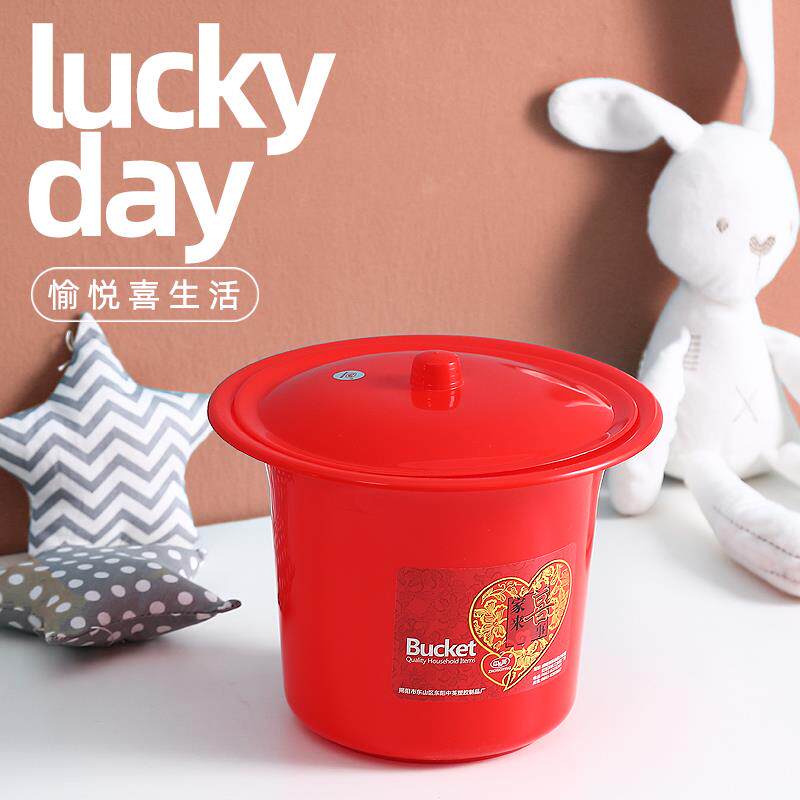 结婚洗漱杯牙刷杯陪嫁套装情侣一对红色塑料漱口杯创意定制新婚用