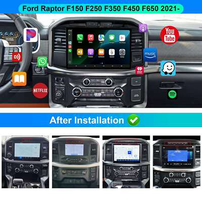 跨境新品13.1寸Ford F150F250F350F450F650大屏安卓汽车中控导航