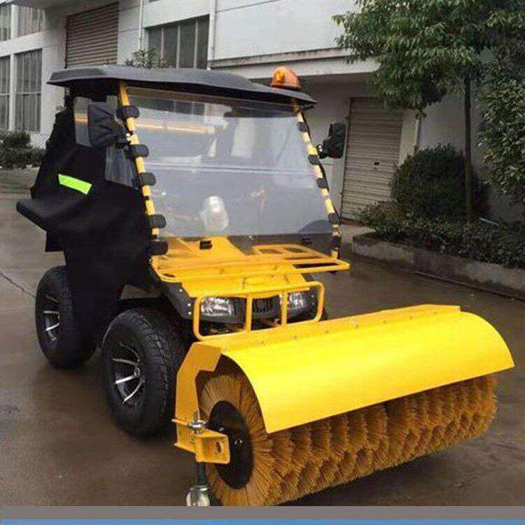 中拓 扫雪车 冬季路面积雪扫雪机 汽油驾驶式铲雪工具