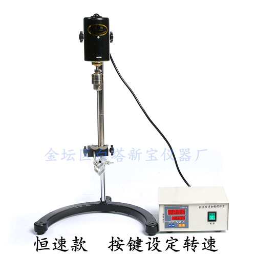 JJ-1B300W恒速电动搅拌器设定转速及时间恒速搅拌配钻夹头
