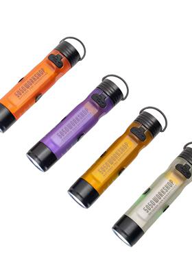 多功能口袋迷你手电 户外led长续航救灾应急5050小灯一代二代手电