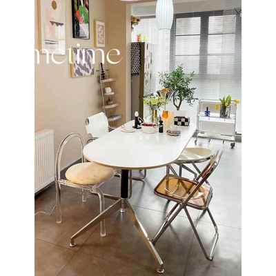 铁艺工作台支架会议桌架子办公桌腿岩板大理石餐台脚餐桌架