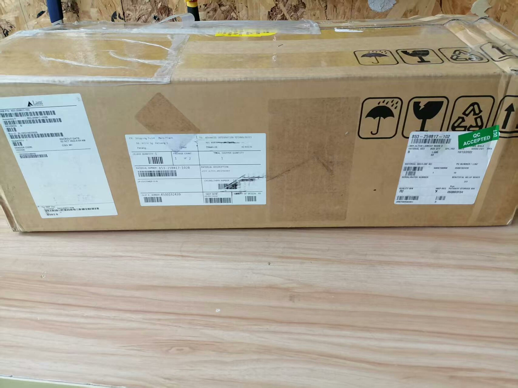 LAM 853-259817-102 全新原装一个 私聊议价