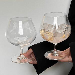 大苹 果矮脚白兰地洋酒杯玻璃杯欧式红酒杯果酒杯葡萄酒杯香槟杯