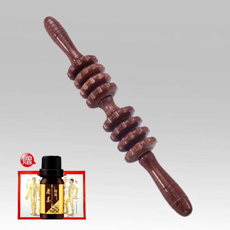 正品肌肉放器松轴小腿部部按摩棒滚木背质瑜伽滚轮狼牙棒健身筋膜