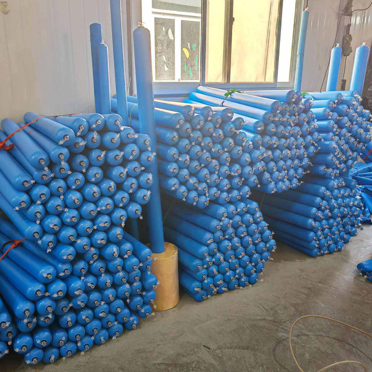 100条建筑后浇带隔断拦截气囊混凝土加厚拦茬隔离拦截气囊气袋