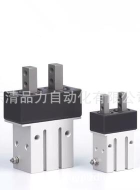 气动手指HFKP10/16/20/25/32防尘罩滚柱型气爪HFZ10R/16R/20R/25R