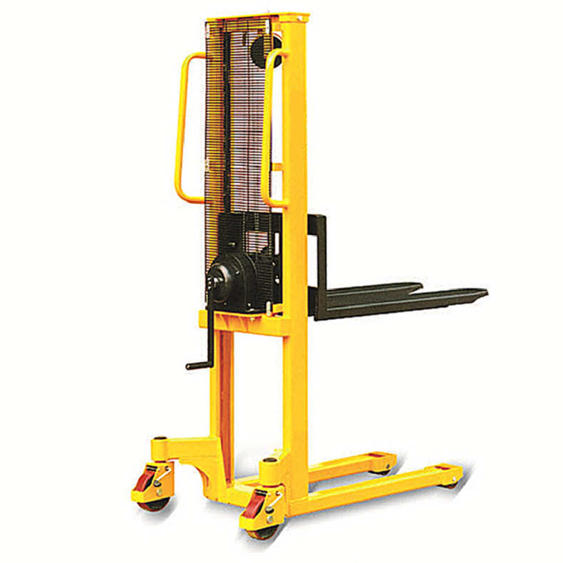 1.56米手摇式堆高车MF-C50液压装卸车手动升高叉车手摇升降车