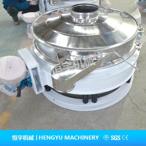 恒宇供应双电机直排筛面粉用振动筛量大直下式振动筛