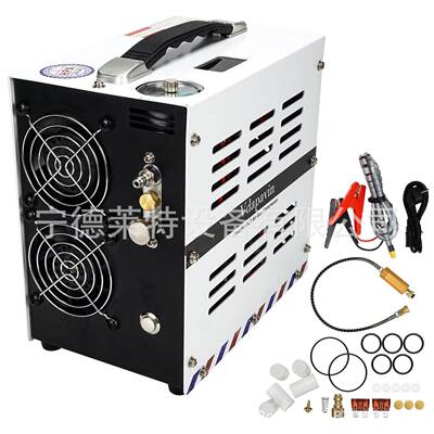 外置12伏车载高压打气泵30mpa打气机充气泵4500psi打气筒40mpa