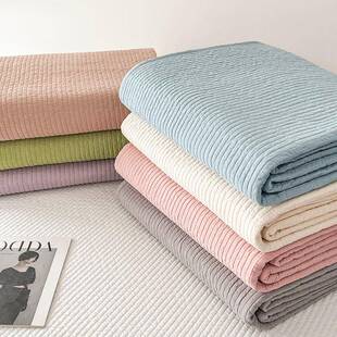 新款双面纯棉床盖单件夹棉绗缝全棉榻榻米床单三件套加厚防滑垫单