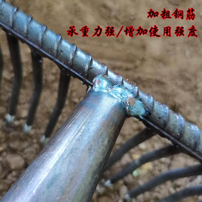 多齿焊接密齿钉耙合金钢耙搂草平地松土加厚铁耙子全钢园艺多功能,家庭/个人清洁工具,地刮,淘宝优惠券,粉丝福利购,淘宝优惠卷