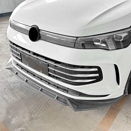 适用大众途观Tiguan MK3标准版2024+前杠前唇前铲外饰跨境改装