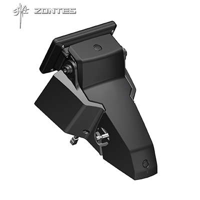升仕ZT350T1摩托车拉力款仪表支架 里程表风挡电机外罩控制器配件