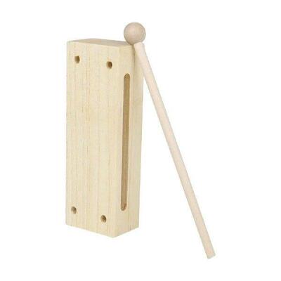 Wood B Musical Instrument Rhythm B with Drumstick,