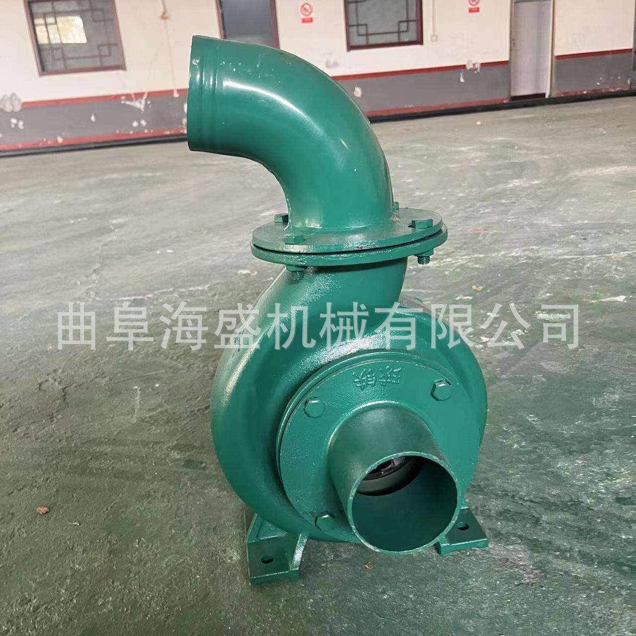农业灌溉水泵15HP柴油机6寸离心泵可做两轮拖车款图片