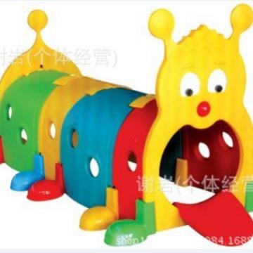 小精灵塑料钻洞，儿童游乐设施，幼儿园塑料，隧道