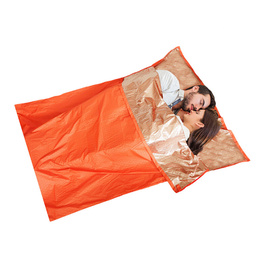 户外登山热反射保暖睡袋单双人旅行隔脏内胆保温防寒应急救生毯子