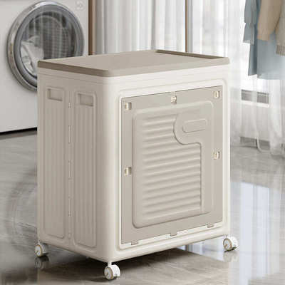 家用衣服收纳箱大容量翻盖整理箱卧室衣物可折叠收纳柜防尘储物柜