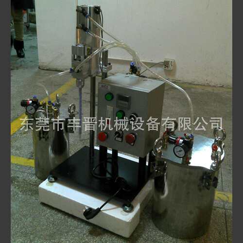厂家供应FJ-D218 桌面式AB胶胶双液柱塞泵灌胶机活塞计量泵点胶机
