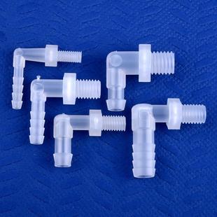 M5~M12外螺纹弯头M10外丝弯头宝塔接头 软管弯头公制螺纹直角水嘴