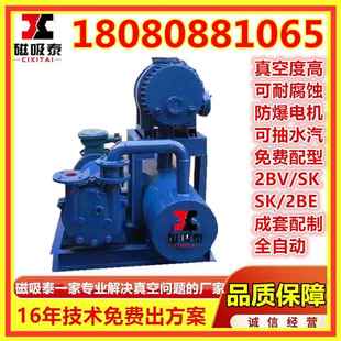 JZJ2S300 150罗茨增压泵2SK6真空泵21.2KW 2.1水环真空机组ZJP300