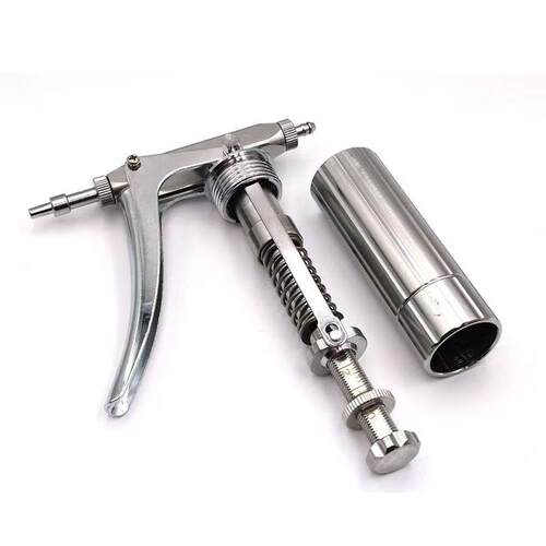 西红柿不锈钢喷花器喷雾手动金属内芯授粉器樱桃西瓜黄瓜点花神器