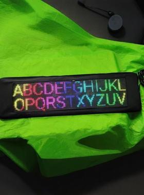 LE软D车载显示电子车贴汽窗车后LED屏柔性车载屏玻璃贴反复96750