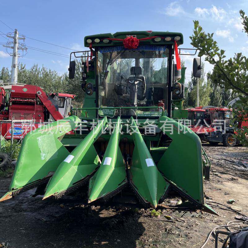 精品迪马玉米茎穗兼收机全自动玉米收获机秸秆粉碎收割机苞米双收