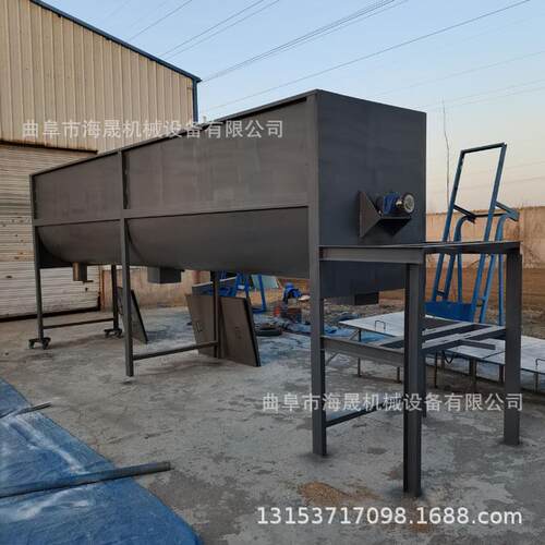 卧式螺带粉料混合机 2立方大容量固定U型不锈钢螺带搅拌机
