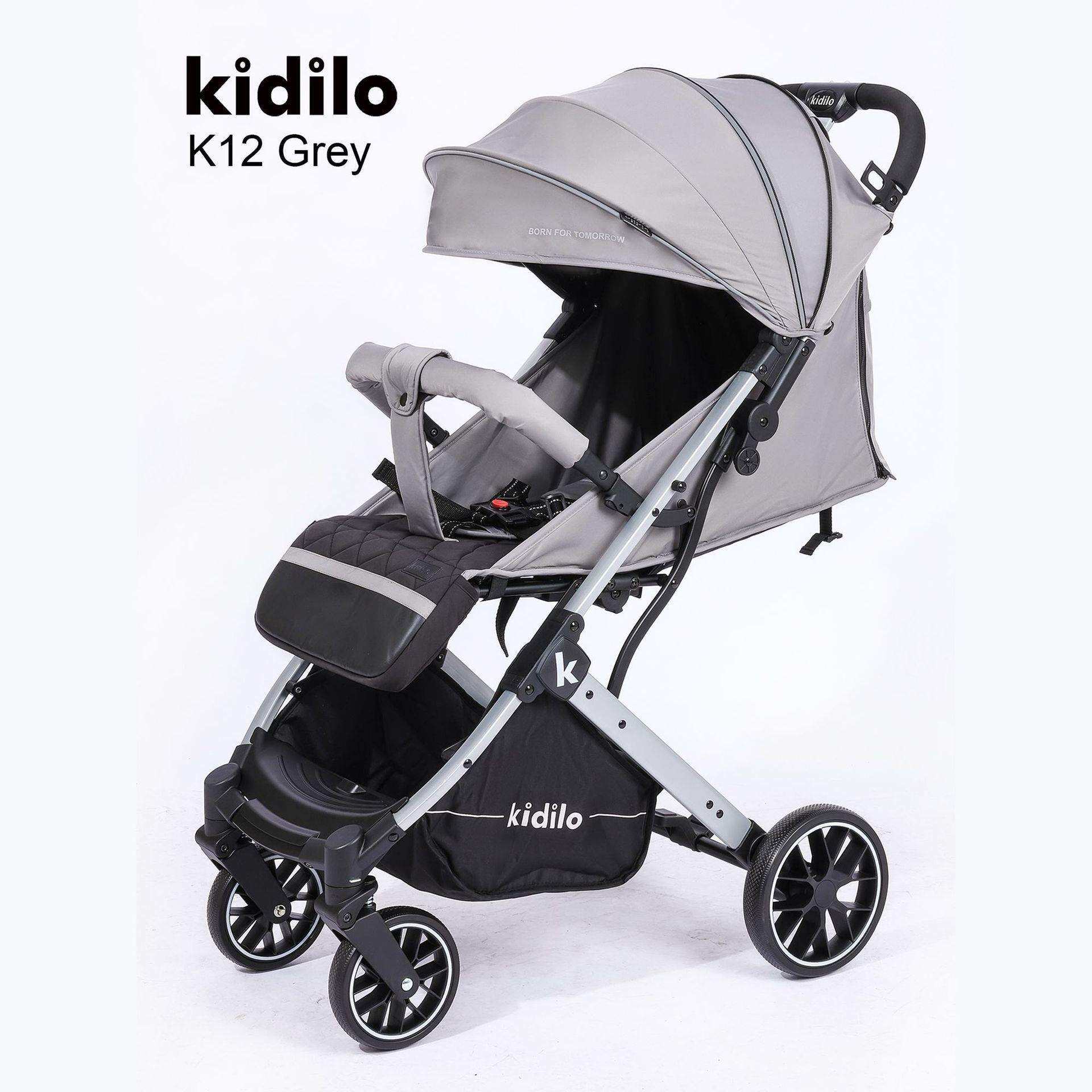 Kidilo婴儿推车可坐可躺轻便一键折叠儿童宝宝手推车多功能婴儿车