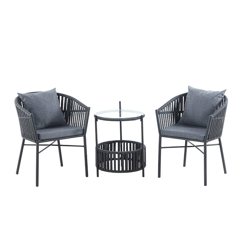 组合休闲庭院椅户外外贸室外咖啡厅椅子藤椅酒店藤编餐厅桌椅花园