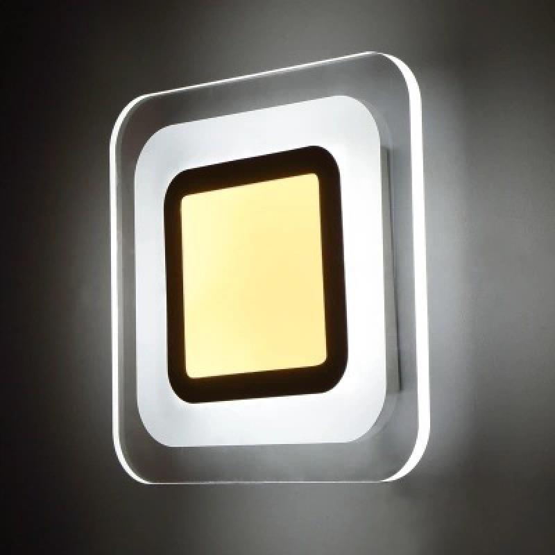 创意个性壁灯led亚克力卫生间简约卧室床头过道客厅现代大气灯具