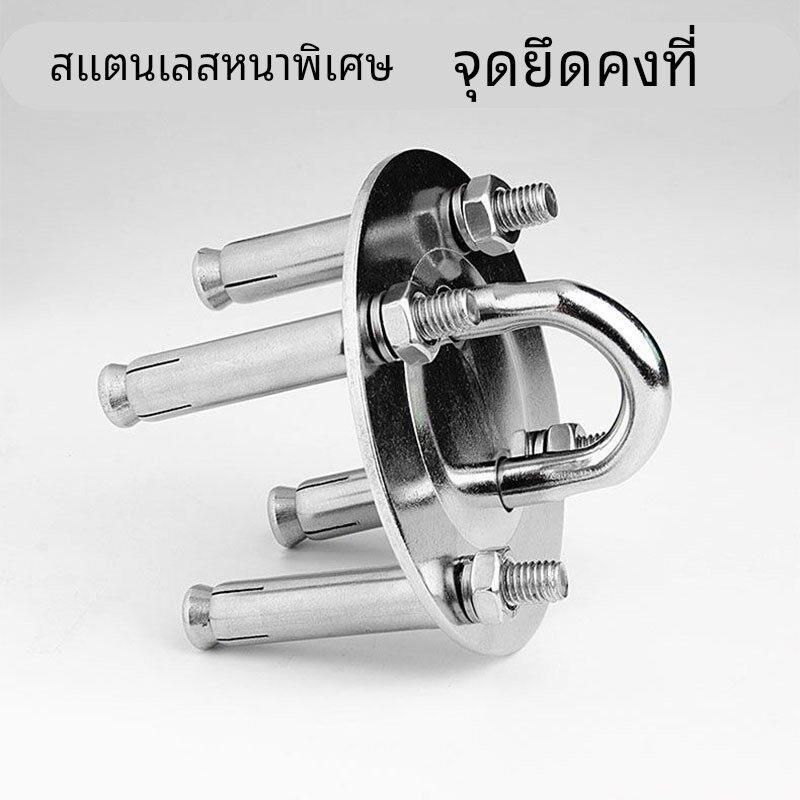 逃生绳固定器缓降器高楼消防挂钩安全绳固定锚点支架高空作业挂板