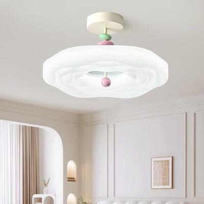 奶油风卧室灯吸顶现简6669约房创意个性儿童灯2025新款主代卧房间