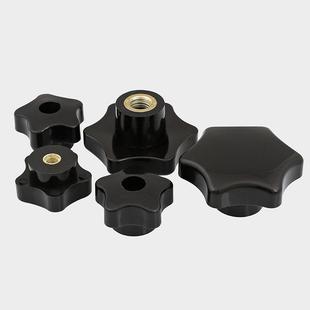 胶木塑料旋钮星型手拧螺母星形把手4M5M6M8M10M12GH 通孔梅花手柄