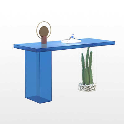 亚克力展示台服装店透明中岛展示架鞋包陈列置物展示柜